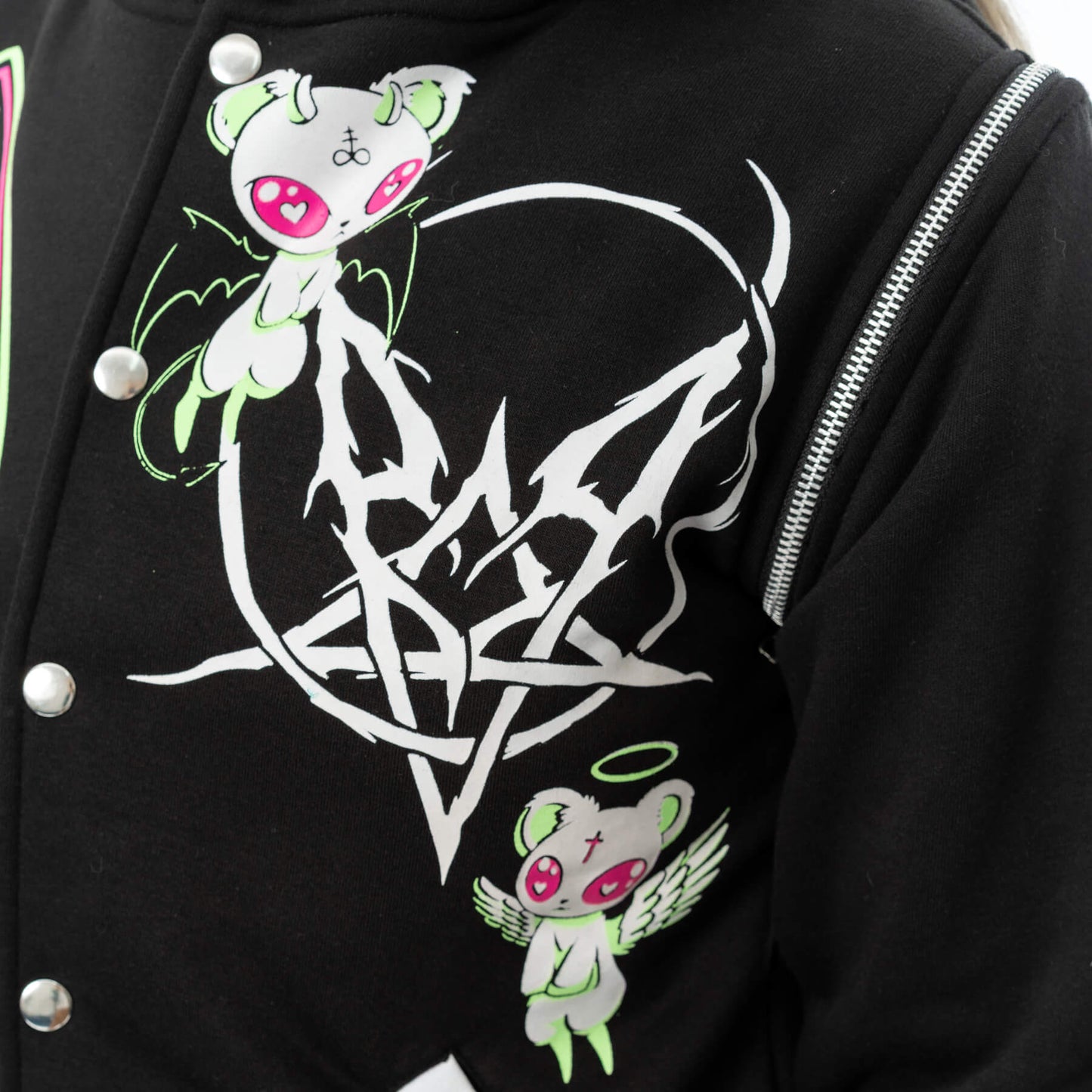 Hex Bear Varsity Jacket