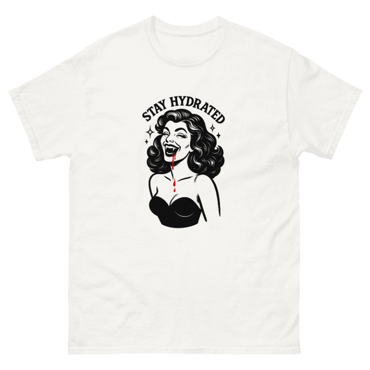 Stay Hydrated Printed Tee
