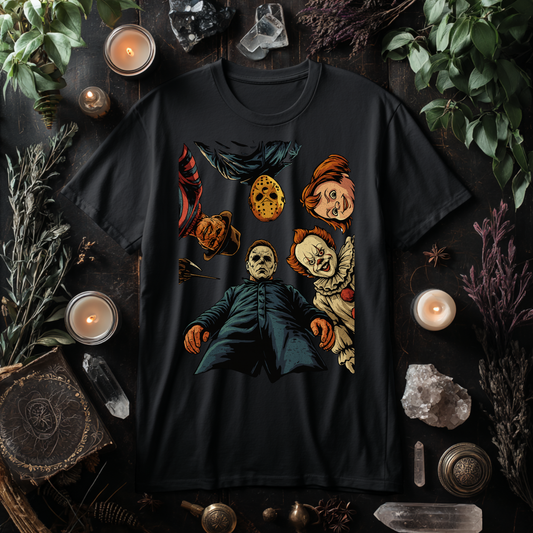 Horror Characters Printed Tee