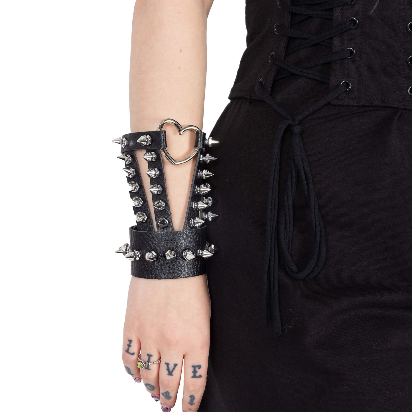 Moria Heart Stud Bracelet