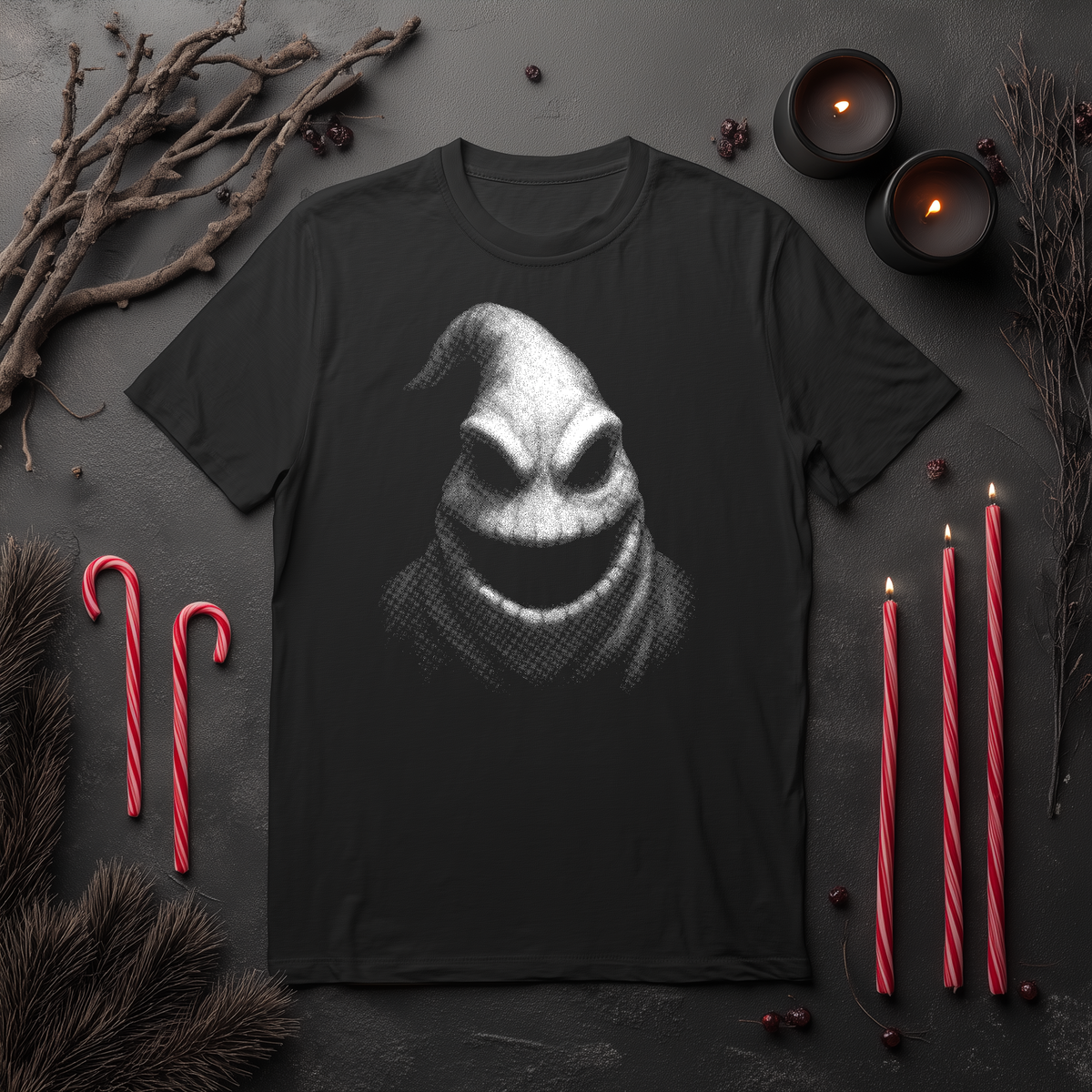 Hand Drawn Dots Horror Characters