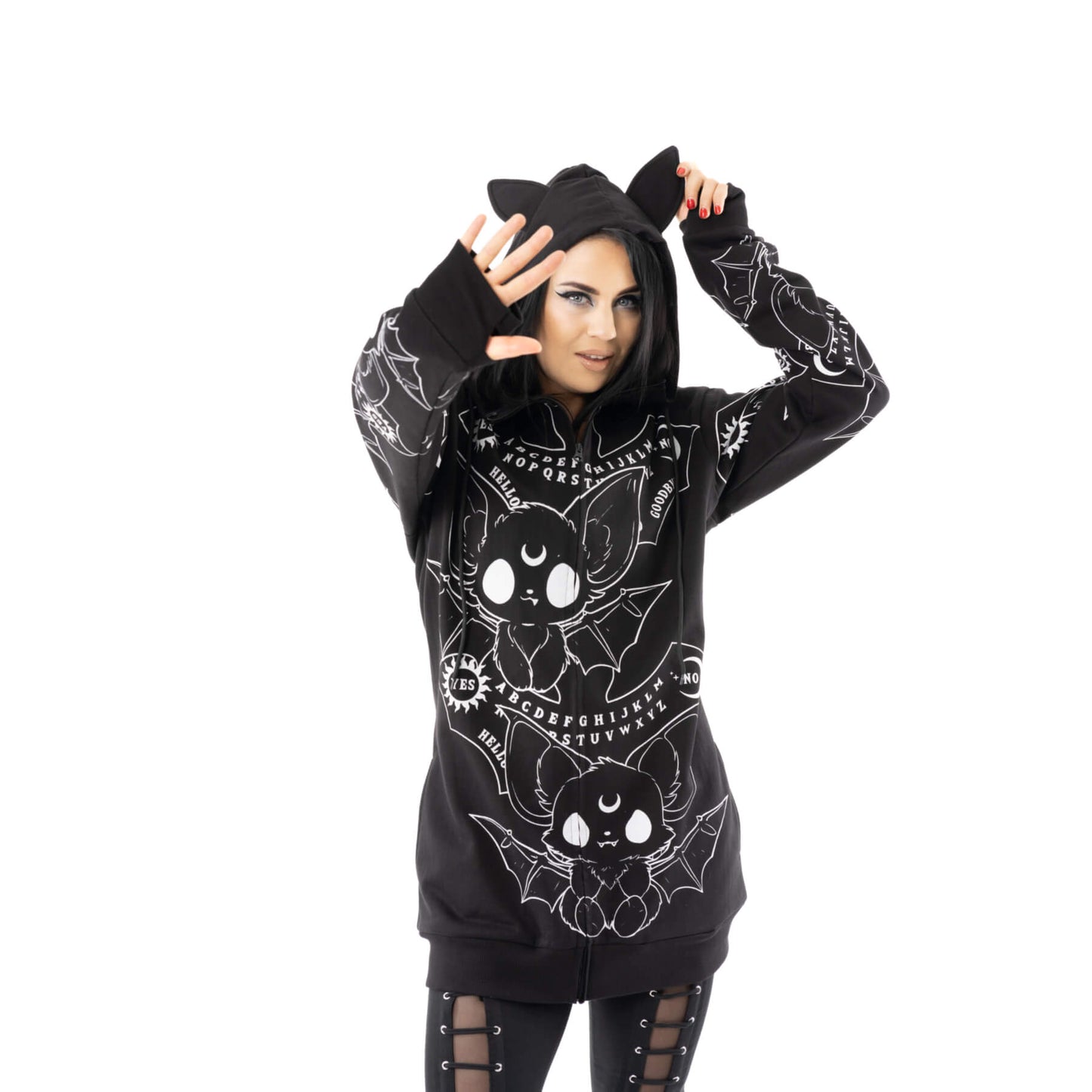 Ouija Bats Hoodie