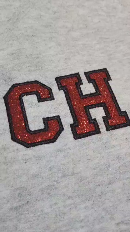 Customisable Glitter Text Sweatshirt