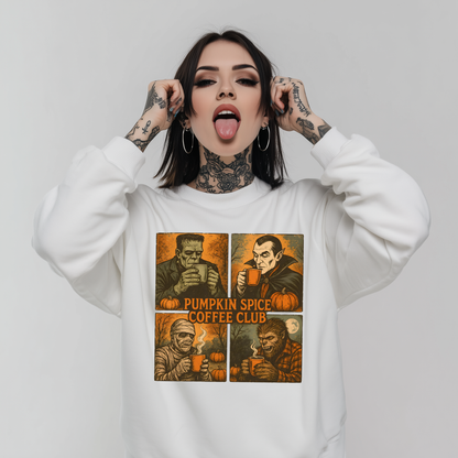 Pumpkin Spice Printed Sweatshirt