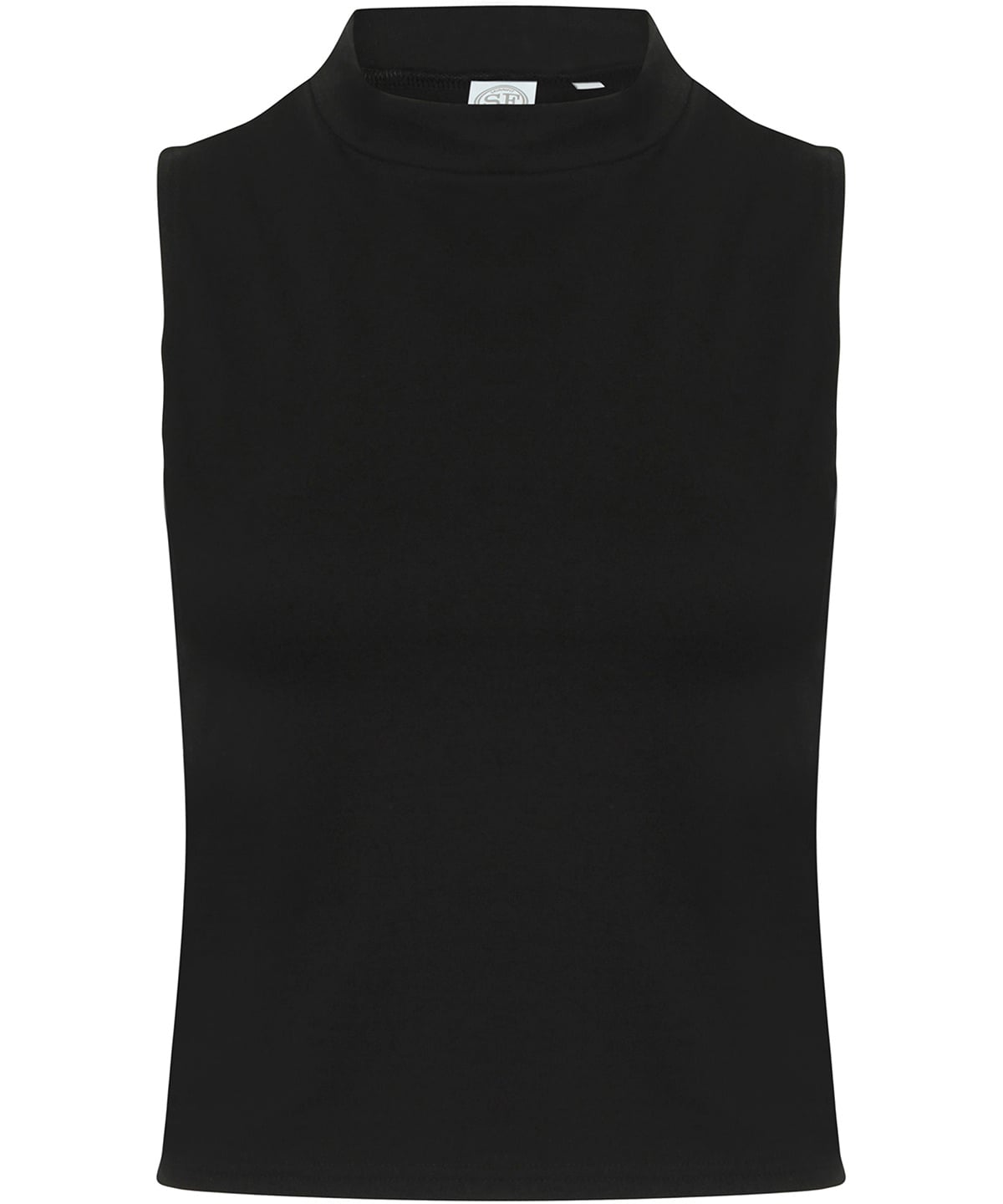 Custom Womens High Neck Crop Vest