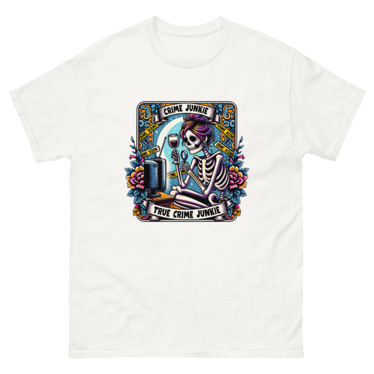 Crime Junkie Printed Tee