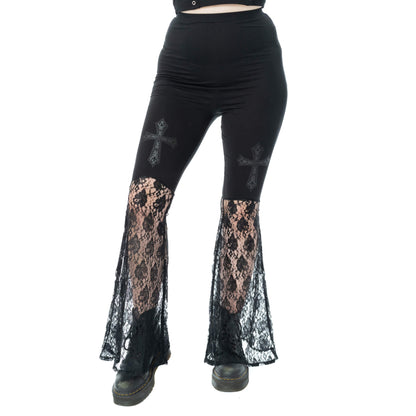 Widows Veil Flared Pants
