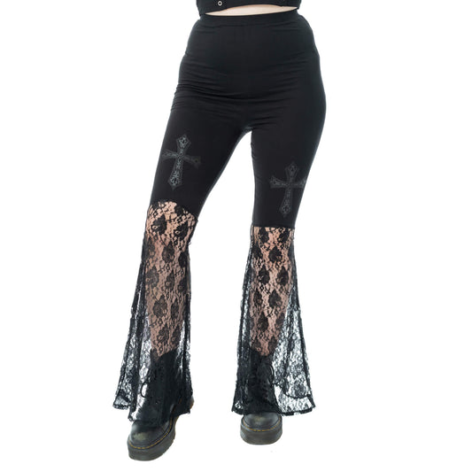 Widows Veil Flared Pants